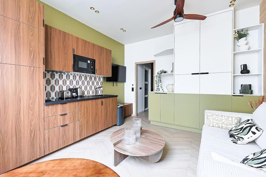 New Suite Appartement Havre Ebene 1Br 4 Etoiles Paris Dış mekan fotoğraf